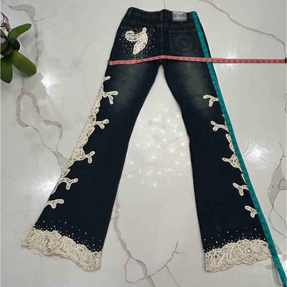 High-end luxury size 27 jeans perfect for the rodeo or a night out.  Exquisite. - Picture 2 of 5